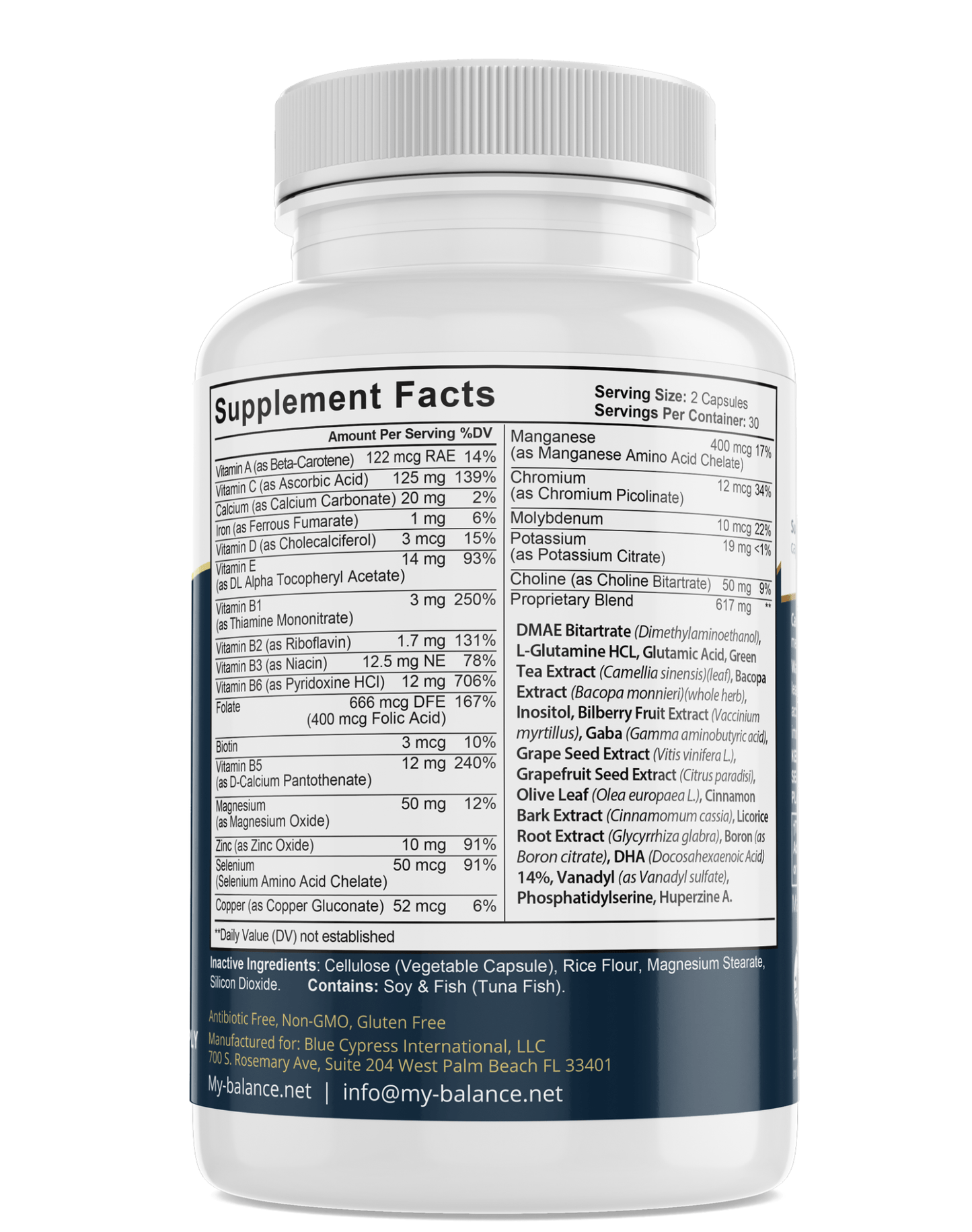 Clarity - Bright Minds Multivitamin - Mialuxx.beauty