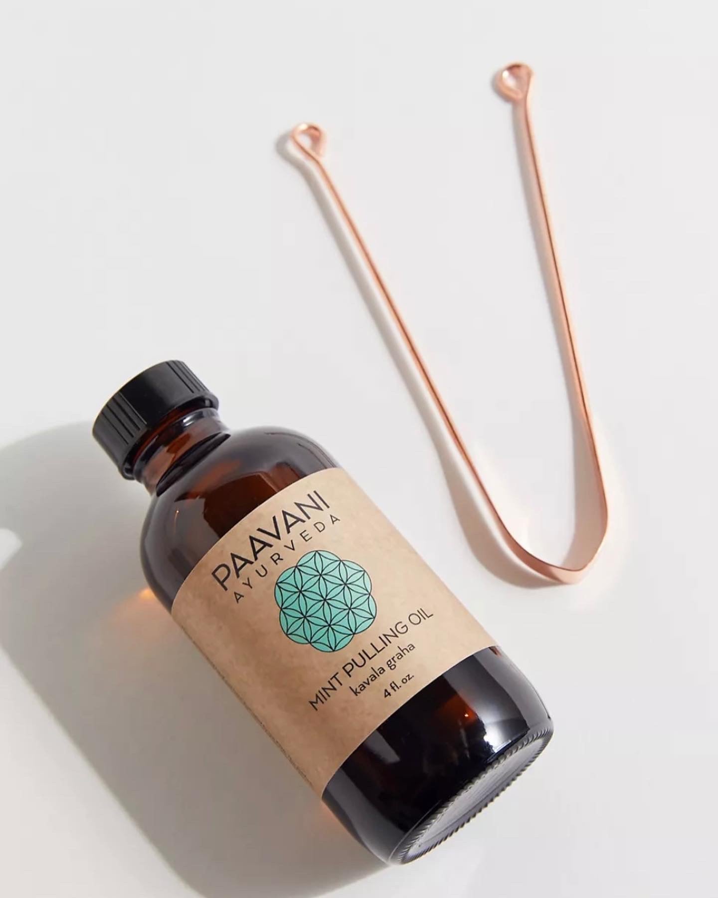Mint Oral Care Ritual | Ayurvedic Oil Pulling & Tongue Cleaning - Mialuxx.beauty