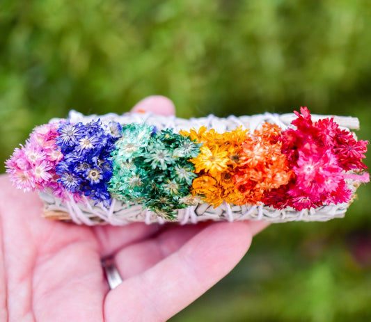 7 Chakra Floral Sage Bundle - Mialuxx.beauty