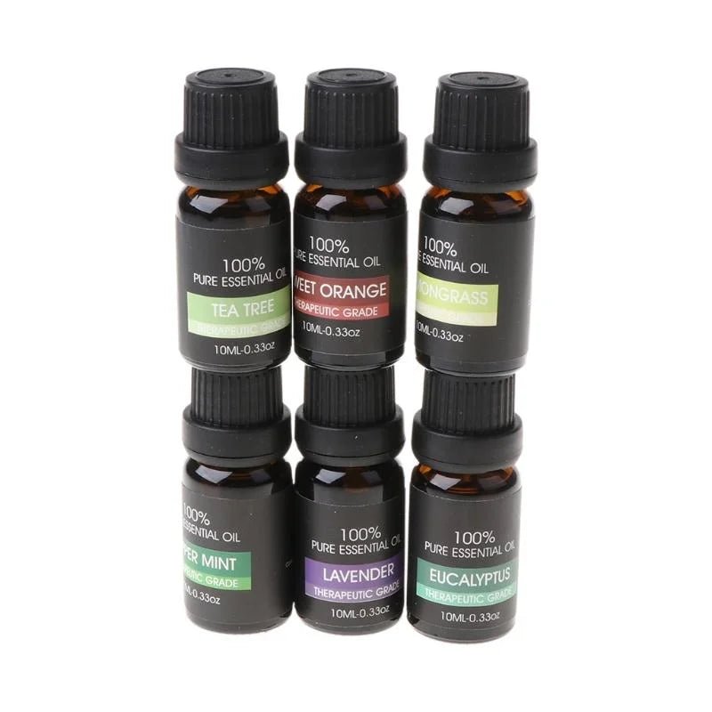 Therapeutic Grade 100% Pure Essential Oil Set of 6 - Mialuxx.beauty