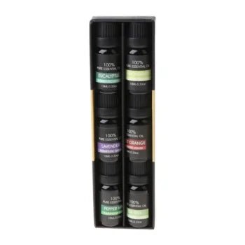 Therapeutic Grade 100% Pure Essential Oil Set of 6 - Mialuxx.beauty